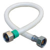 Faucet Connector, Flexible Poly, 1/2 IP x 1/2 IP x 12-In.