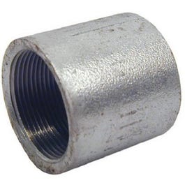 Pipe Fitting, Galvanized Merchant Coupling, 1/2-In.