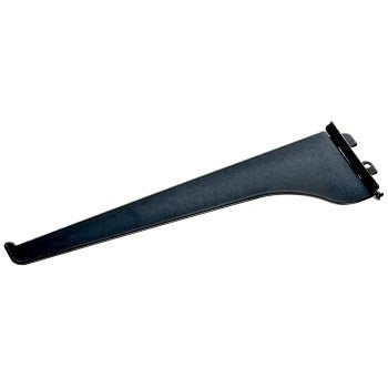 Knape & Vogt 180 BLK 8 Boltless Shelf Bracket, Black ~ 8