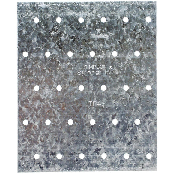 Simpson Strong-Tie 4-1/8 in. W. x 5 in. L. Galvanized Steel 20 Gauge Tie Plate