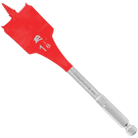 Diablo 1-1/8 In. x 6 In. SPEEDemon Spade Bit