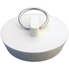 Lasco Hollow 1-3/4 In. White Sink Rubber Drain Stopper