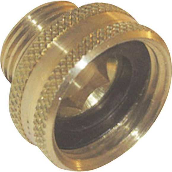 Lasco 3/4 In. FHT x 1/2 In. MPT Brass Adapter