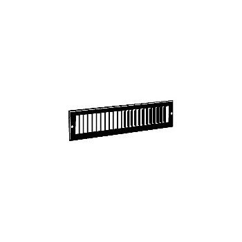 Hart & Cooley 427W12X2 Wh Toe Space Grille