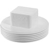 Lesso America Inc LP106-030B Lesso DWV Cleanout Plug, White - 3