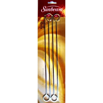 Sunbeam/Robinson 61206 Metal Skewers, Set of 4 ~ 12 inch