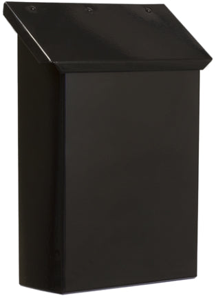 MAILBOX BLACK VERTICAL CITY