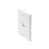 Black Point Prods BT-192 WHITE Cat-5 Key W Plate