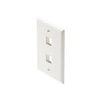 Black Point Prods BT-193 WHITE Cat-5 Key W Plate