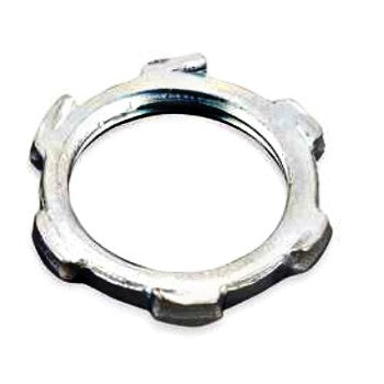 Hubbell/Raco 1002 Conduit Locknut, Steel w/Zinc Electro-Plate ~ 1/2