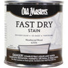 Old Masters 62516 Fast Dry Stain, Weathered Wood ~ 1/2 pint
