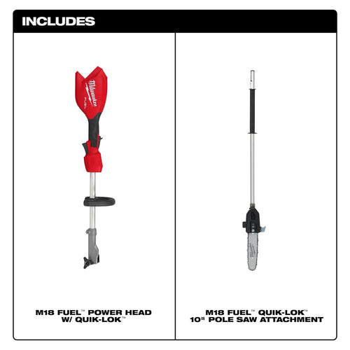 Milwaukee M18 FUEL™ Pole Saw w/ QUIK-LOK™
