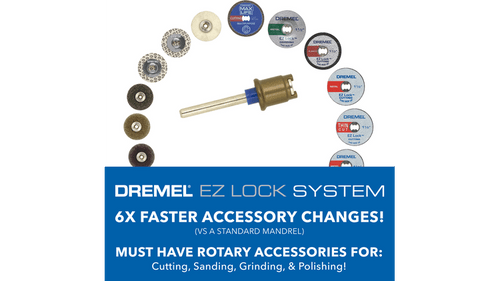 Dremel EZ727-01 EZ Lock™ Sanding and Grinding Rotary Accessory Kit
