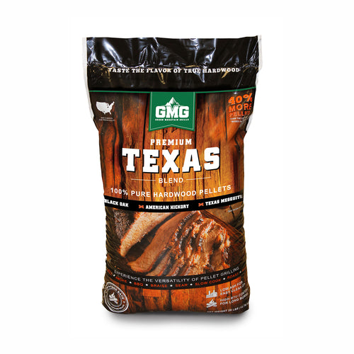 Green Mountain Grills Premium Texas Blend Hardwood Pellets